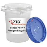 Dispose-Alloy™ Amalgam Recycling Program, 2.5 Gallon Storage/Shipping Container, Pack of 1, ARPS