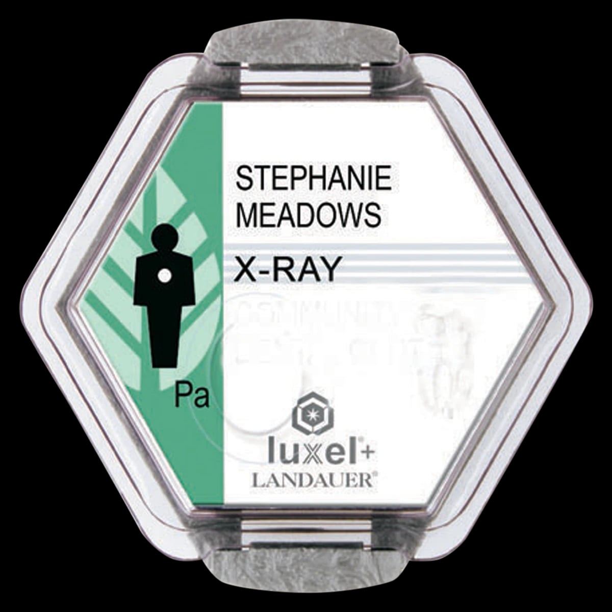 X-Ray Monitoring Badge Quarterly (1 Year Service), XXMBQ