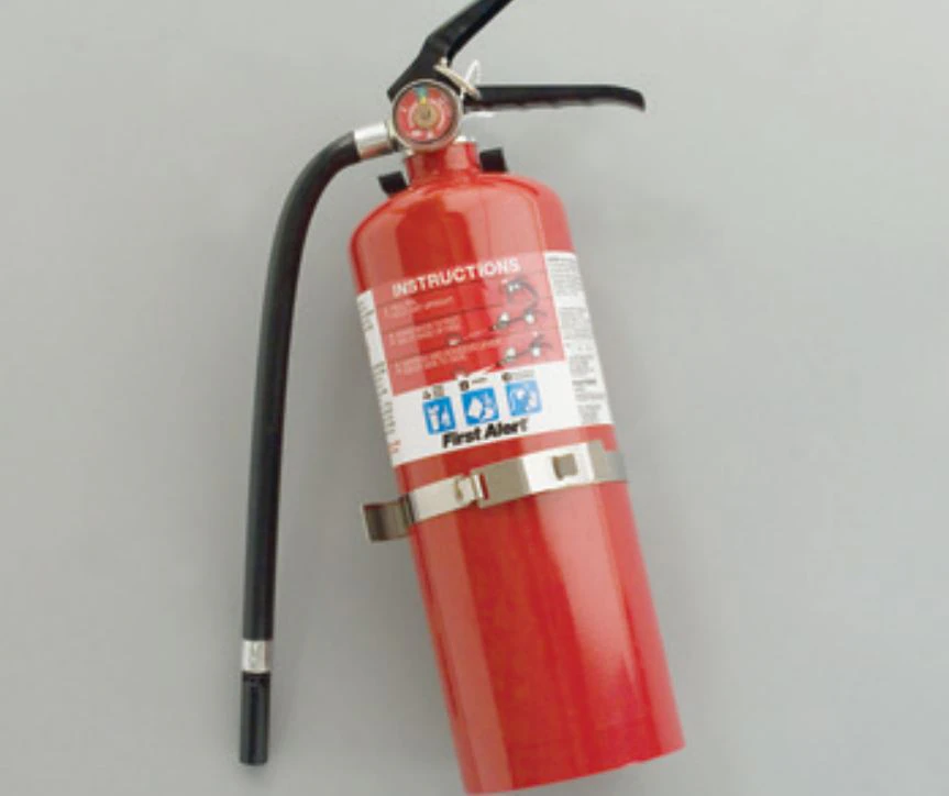 Fire Extinguisher, ABC Rated, Carbon Dioxide, 1/Pkg