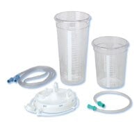 Medline Suction Canister, 2400 mL, Diss Type