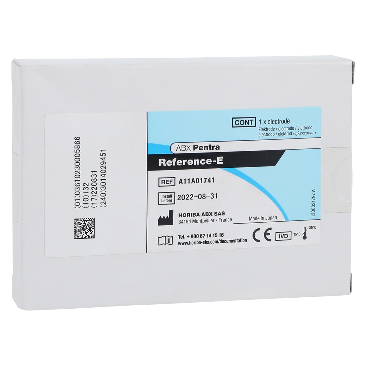 Horiba Medical Reference-E Ion-Selective Electrode (ISE), Each
