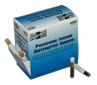 Acme Povidone Iodine Antiseptic Swabs, 10% PVP Iodine, 1.5 g Each