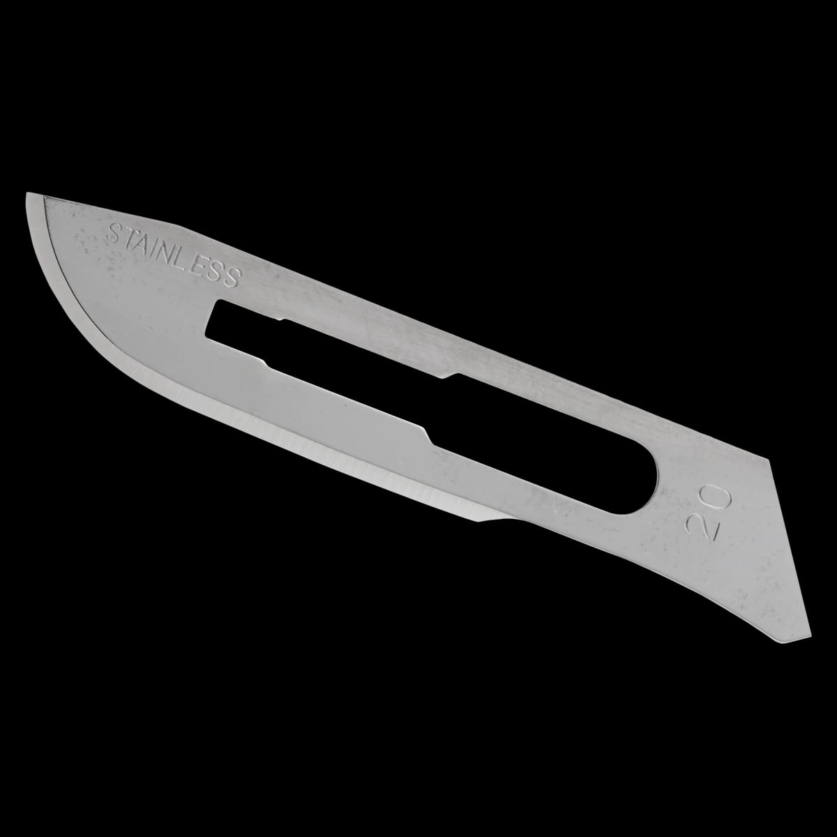 Myco Medical Stainless Steel Surgical Blade #20, Sterile, 100/Box, 3001T-20