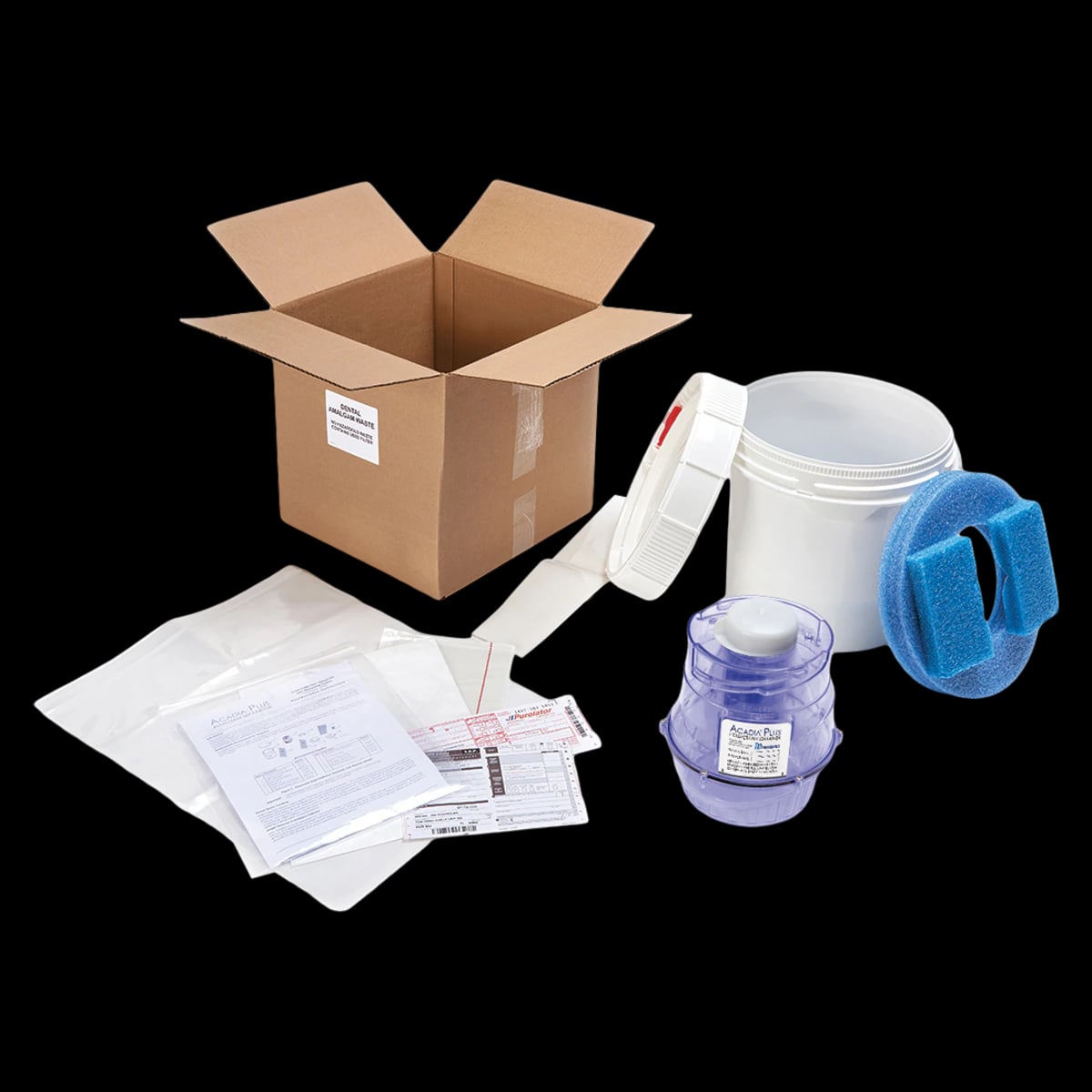 Acadia Plus Collection Container Cartridge & Recycle Kit