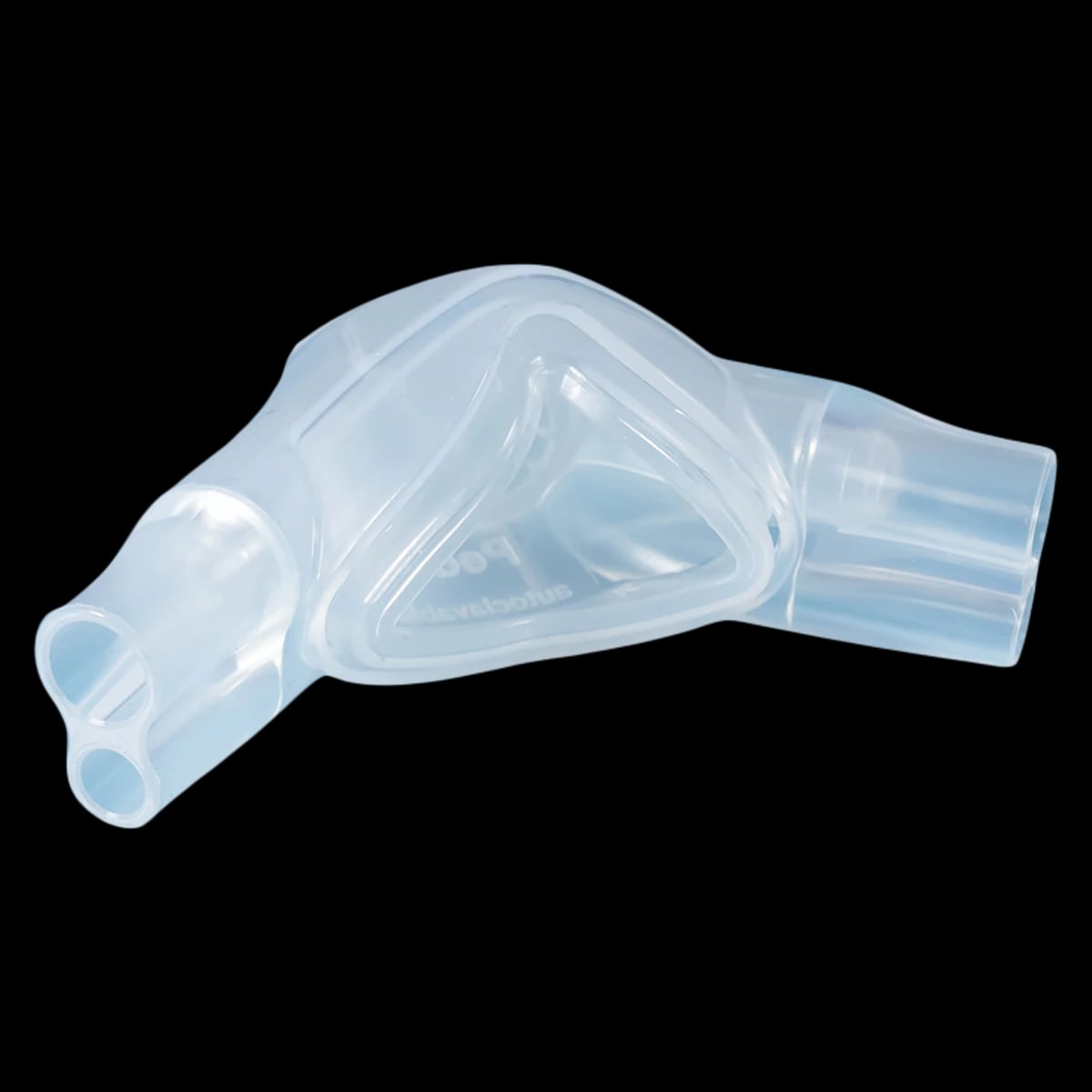 Air Techniques FlowStar Double Nasal Hood, Pediatric, Autoclavable, Clear, Latex-Free, 1/Pkg, NHAP101