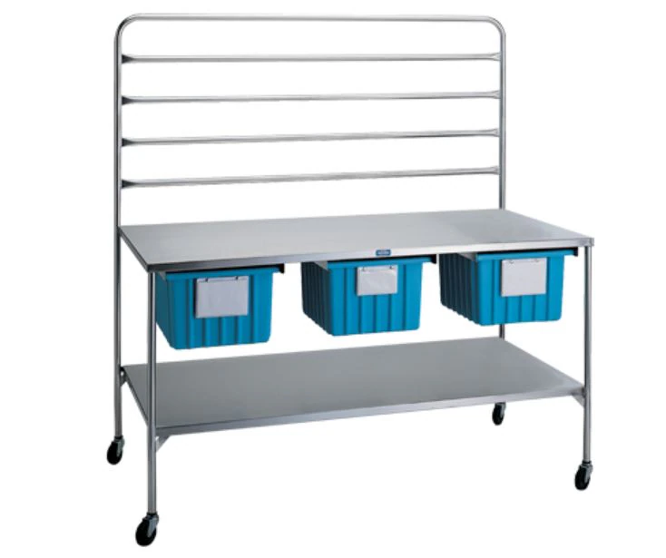 Pedigo Central Supply Work Table, 60"W x 32"D x 34"H, with Casters