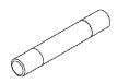 Air Techniques Fuse, Slo-Blow 8 Amp, Base, 5/Pack