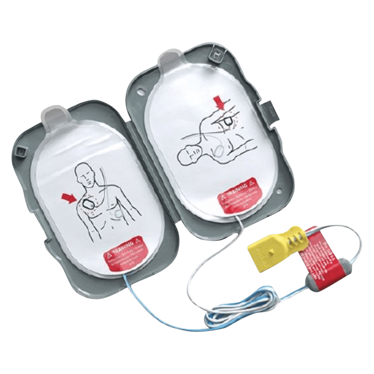 Philips HeartStart FRx Defibrillator Training Pads, Adult/Infant, with Wire/Connector Plug, Each