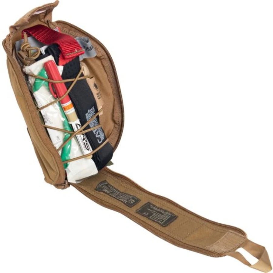 North American Rescue Eagle IFAK Individual First Aid Kit with Combat Gauze, Coyote Brown