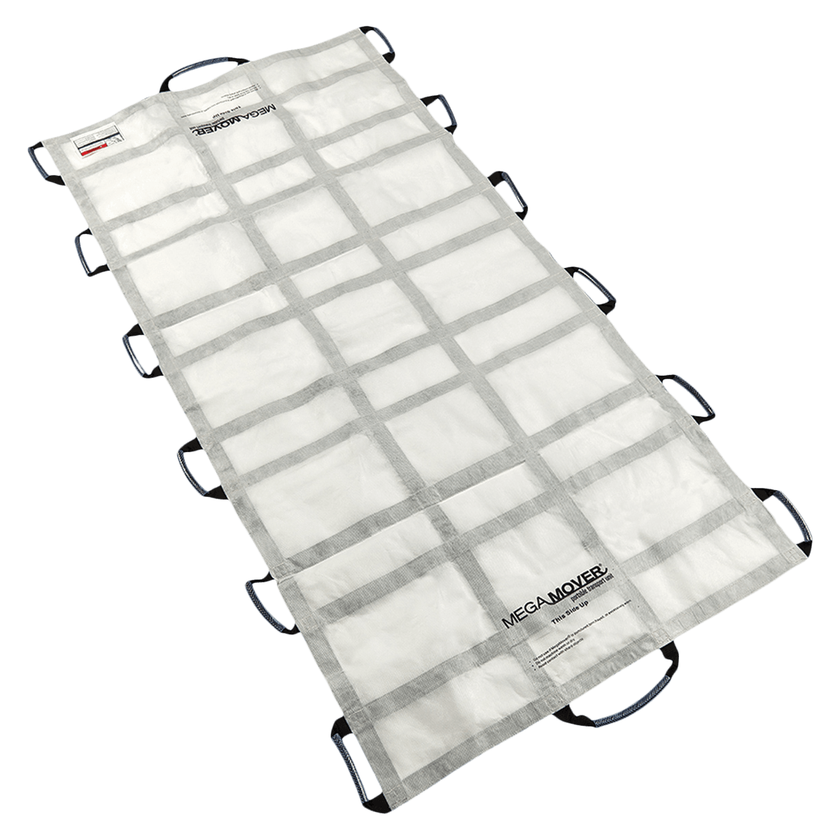 Graham Medical MegaMover Transport Unit with Power Grips, 8/Case