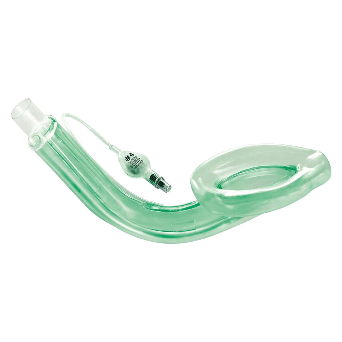 Ambu Laryngeal Mask Airway, Size #4, Disposable, with Lubricant and Syringe, 10/Case