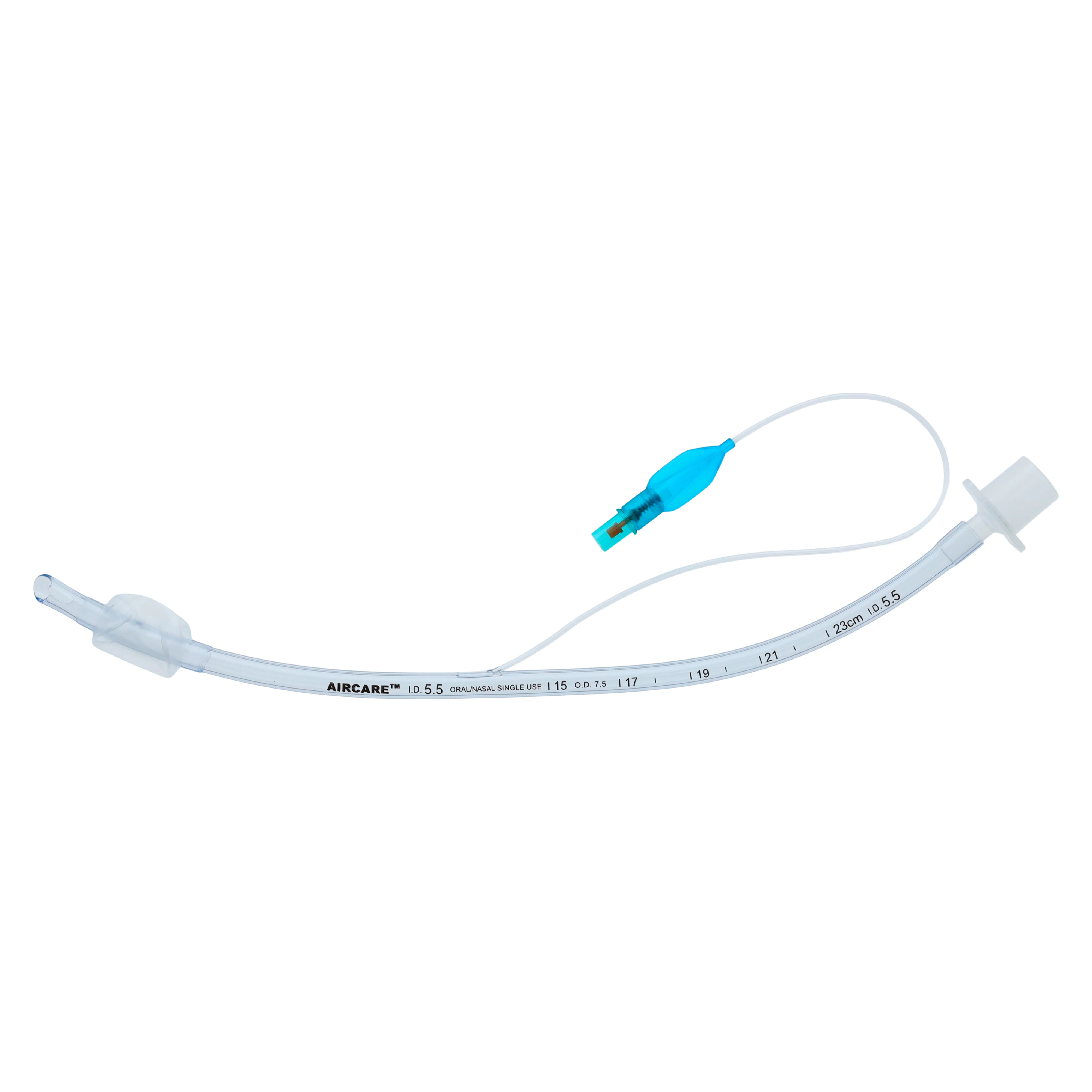 Aircare Endotracheal Tube, Cuffed, 10/Package