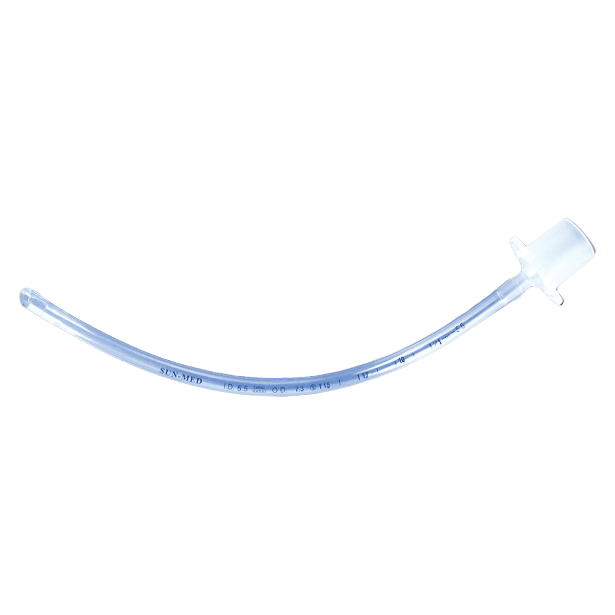 SunMed Endotracheal Tube, Uncuffed, 5.5mm (22FR), 10/Box
