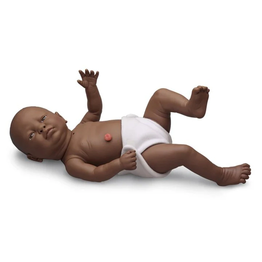Nasco Healthcare Special Needs Infant Training Simulator, Black Male, Each