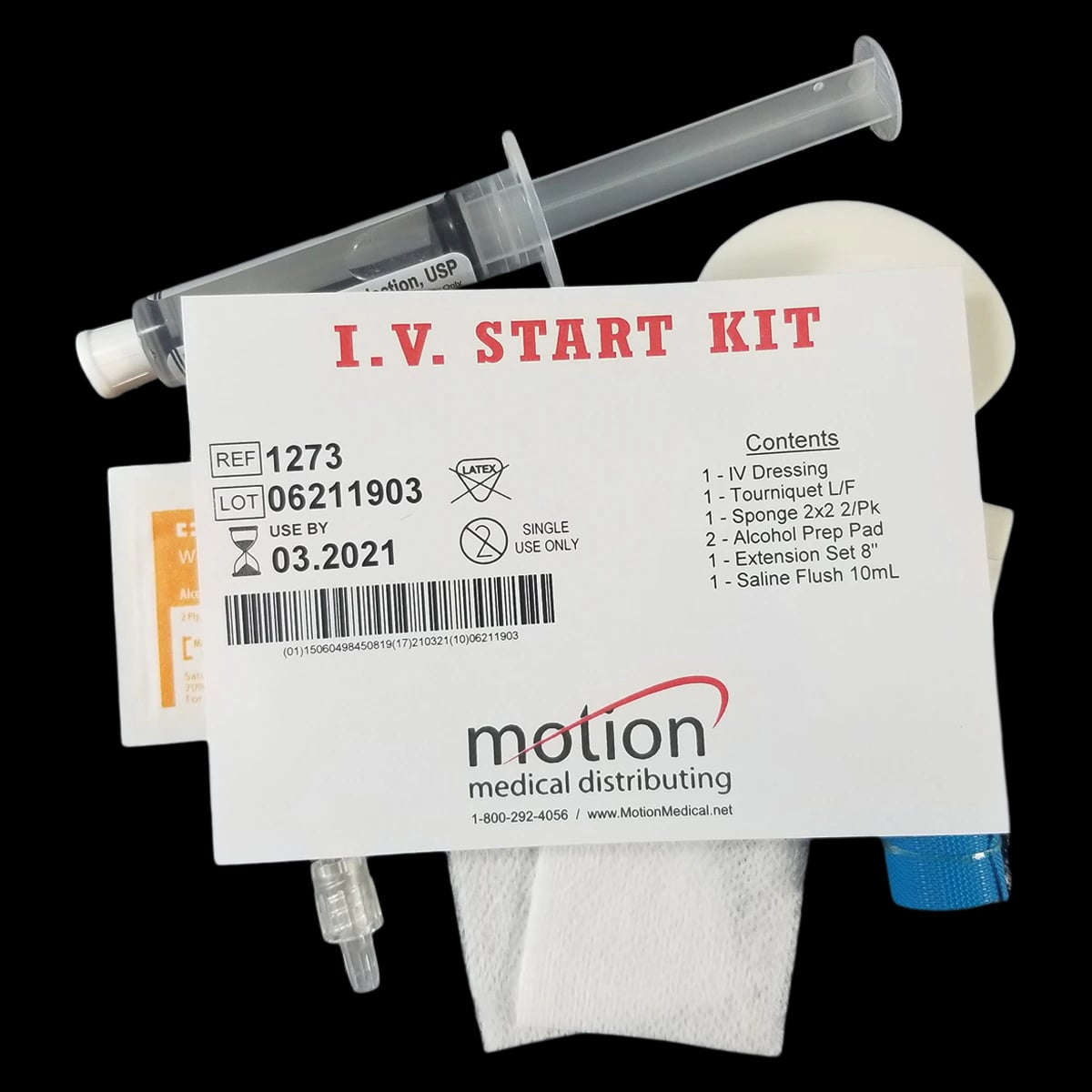 IV Start Kit with Saline