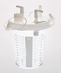 Amsino E-Z Vac Suction Canister, 1200mL