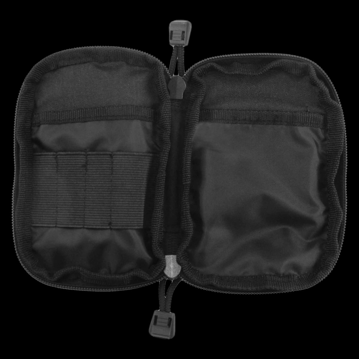 Rescue Essentials Plain Clothes Carry Pouch, Black, Zipper Closure, Bidirectional Straps, 0.75 x 4.5 x 6.5 in