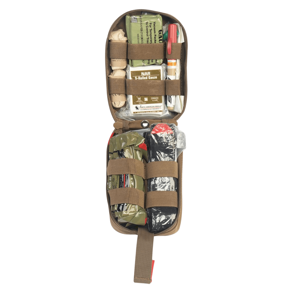 North American Rescue Tactical Operator Response Bag with Gauze