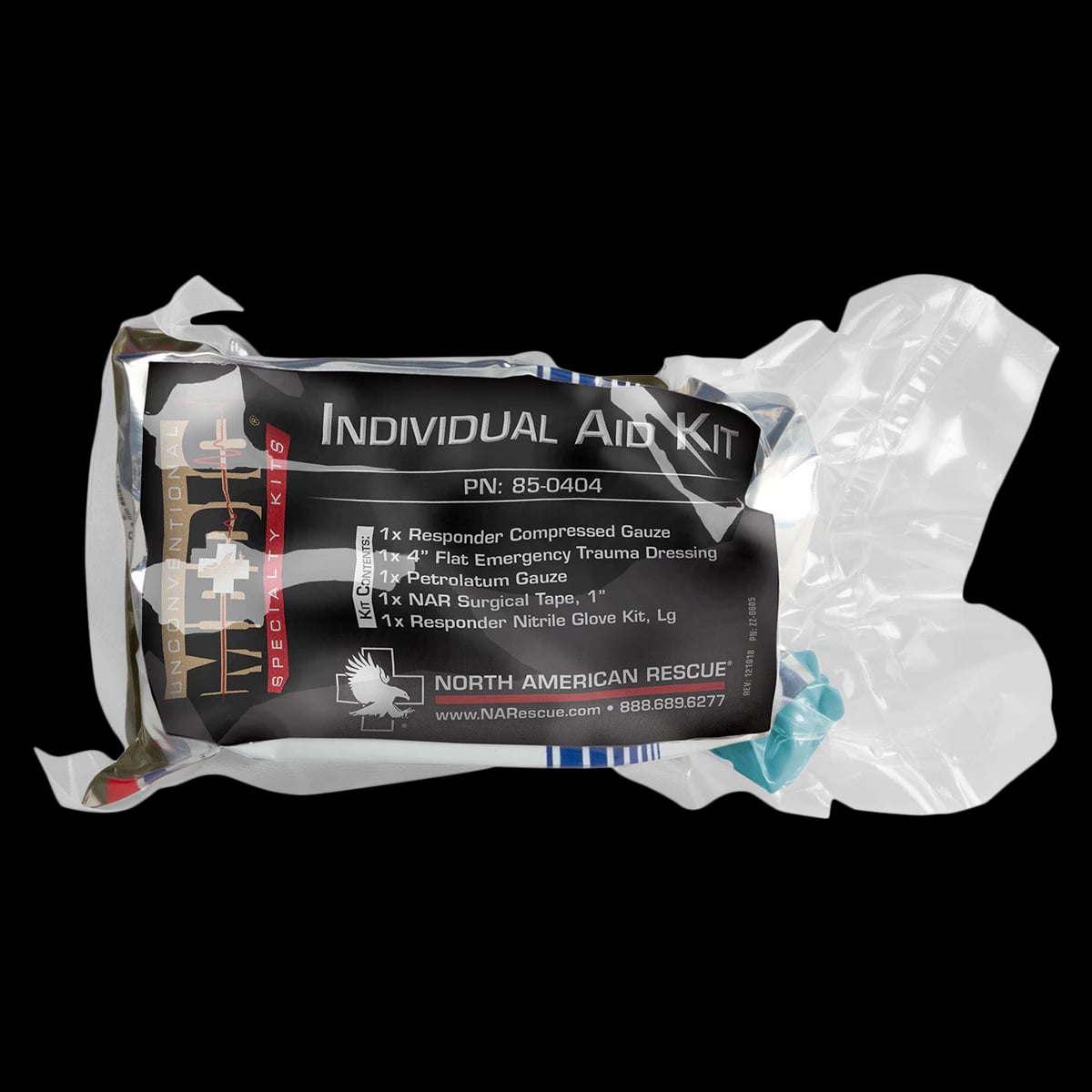 North American Rescue Individual Aid Kit (EMS Kit, Each)