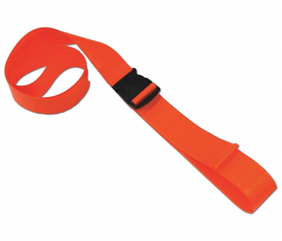Bio G1 PSR 9' 2 pc OR Restraint Strap, Polyester, Plastic Buckle, Each