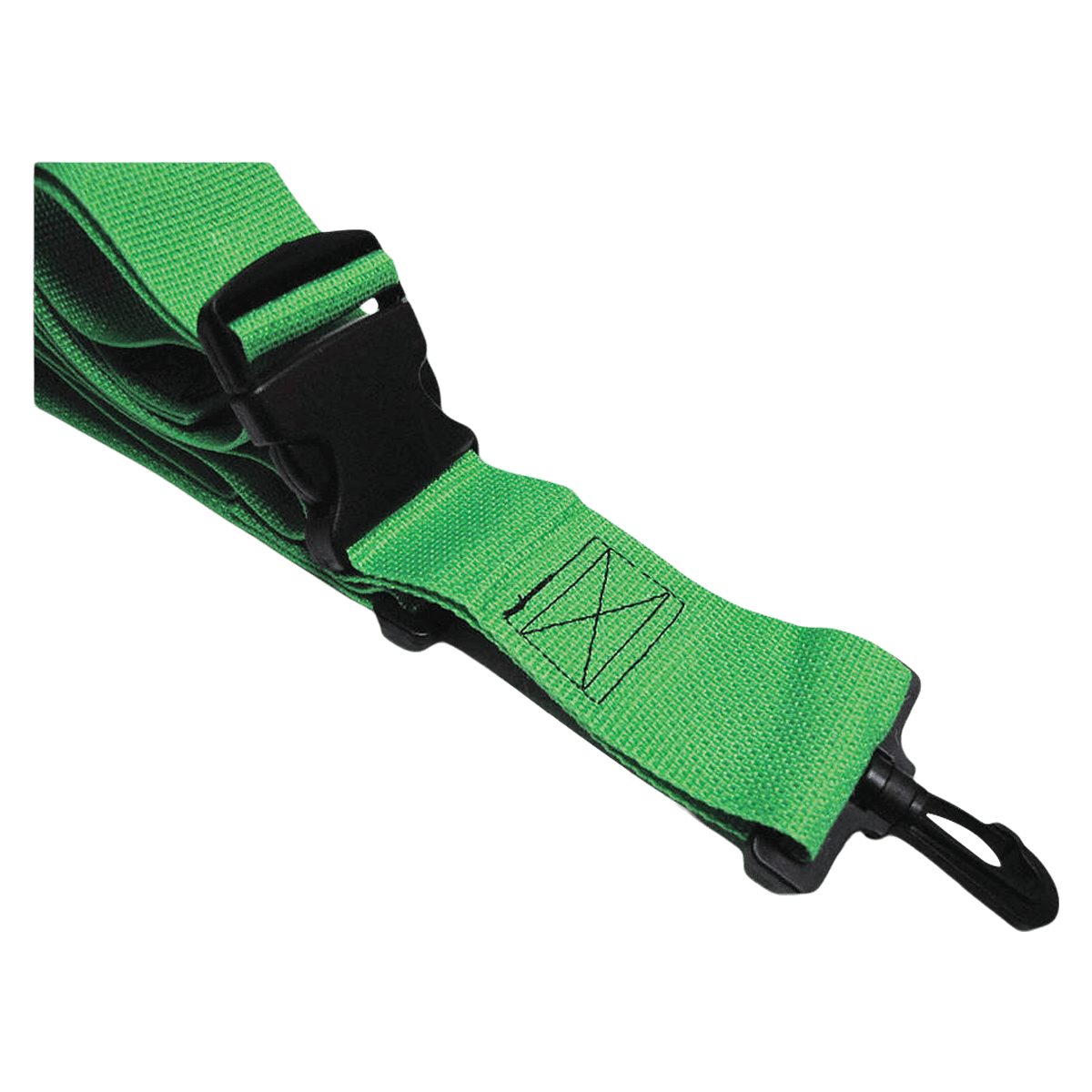 Polypropylene Restraint Strap, 2-Piece, Plastic Buckle with Plastic Swivel Speed Clip, 7 ft, Each