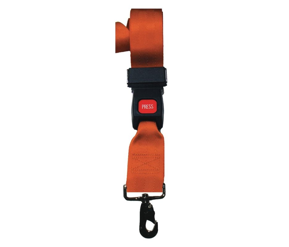 Nylon Strap with Metal Buckle, 7 ft, 2-Piece, OR (Dick Medical Supply)