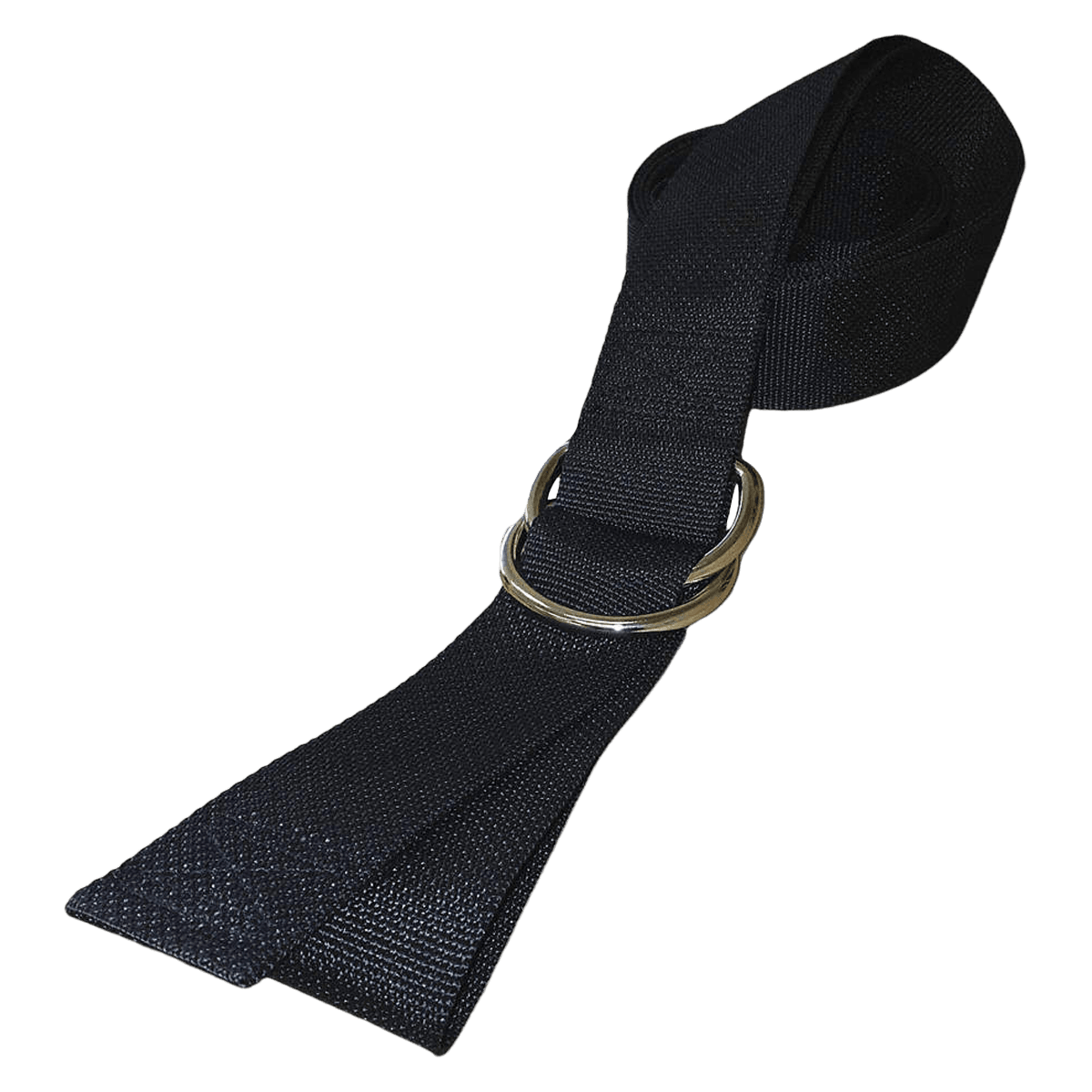 Polypropylene Double D-Ring Restraint Strap, 20 ft, Black, 1 Each