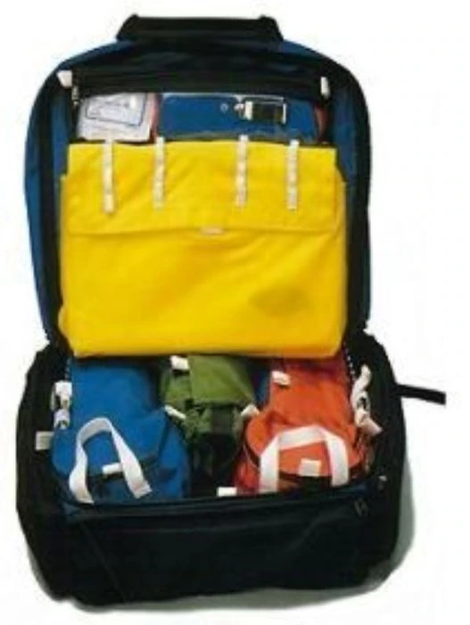 Thomas Transport Packs Emergency Medical Pack, Black, 17x15x10"