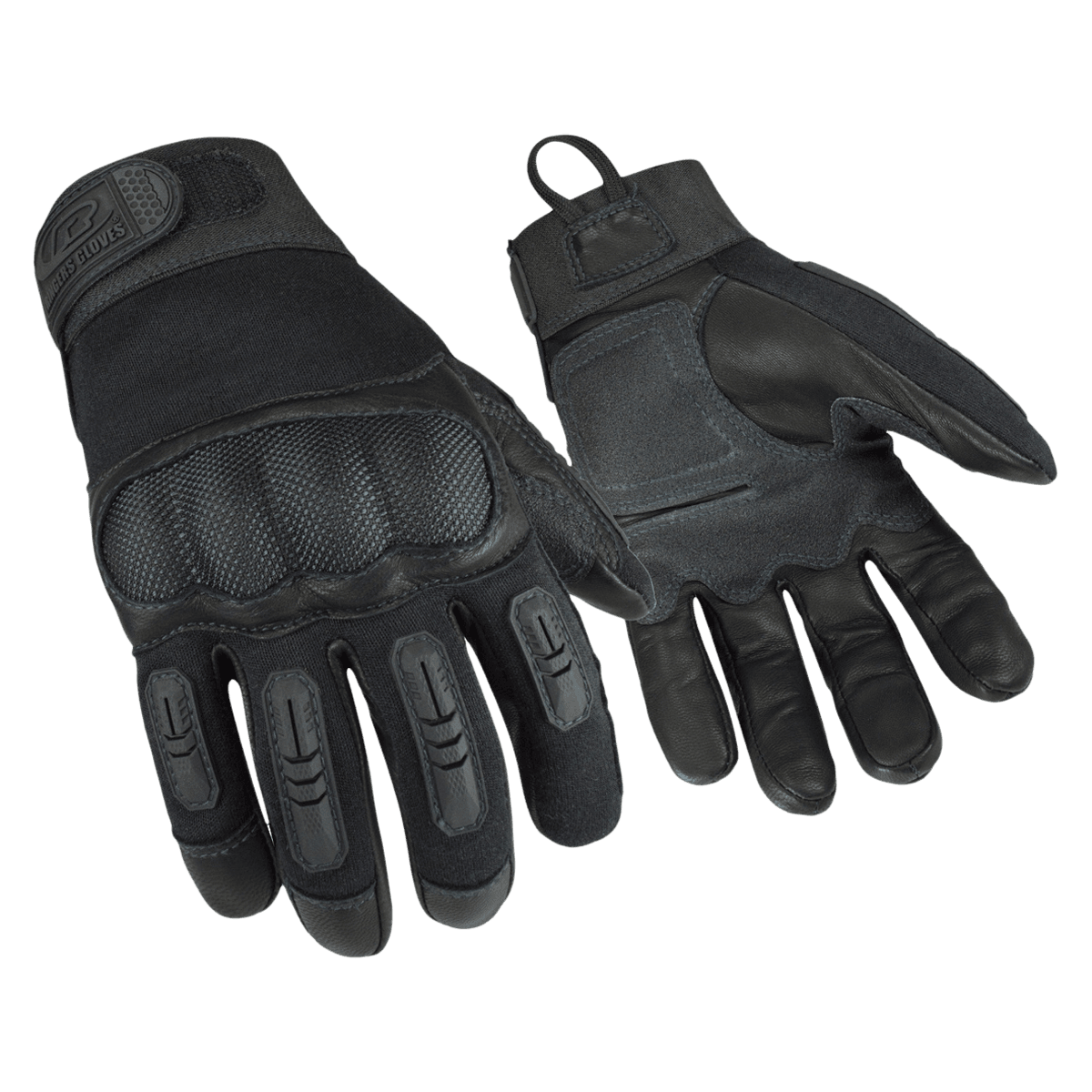 FR Hard Knuckle Flame Resistance Tactical Gloves, X-Small, Black, 01KT0J0A795Q554YTBF3CMM443
