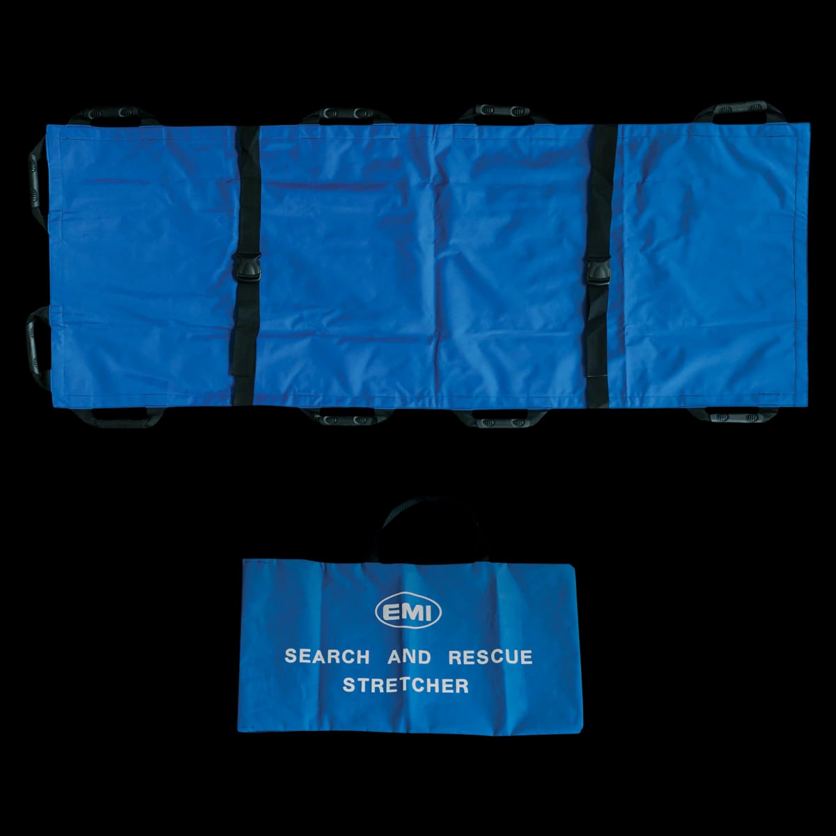Emi Search and Rescue Flexible Stretcher, Blue