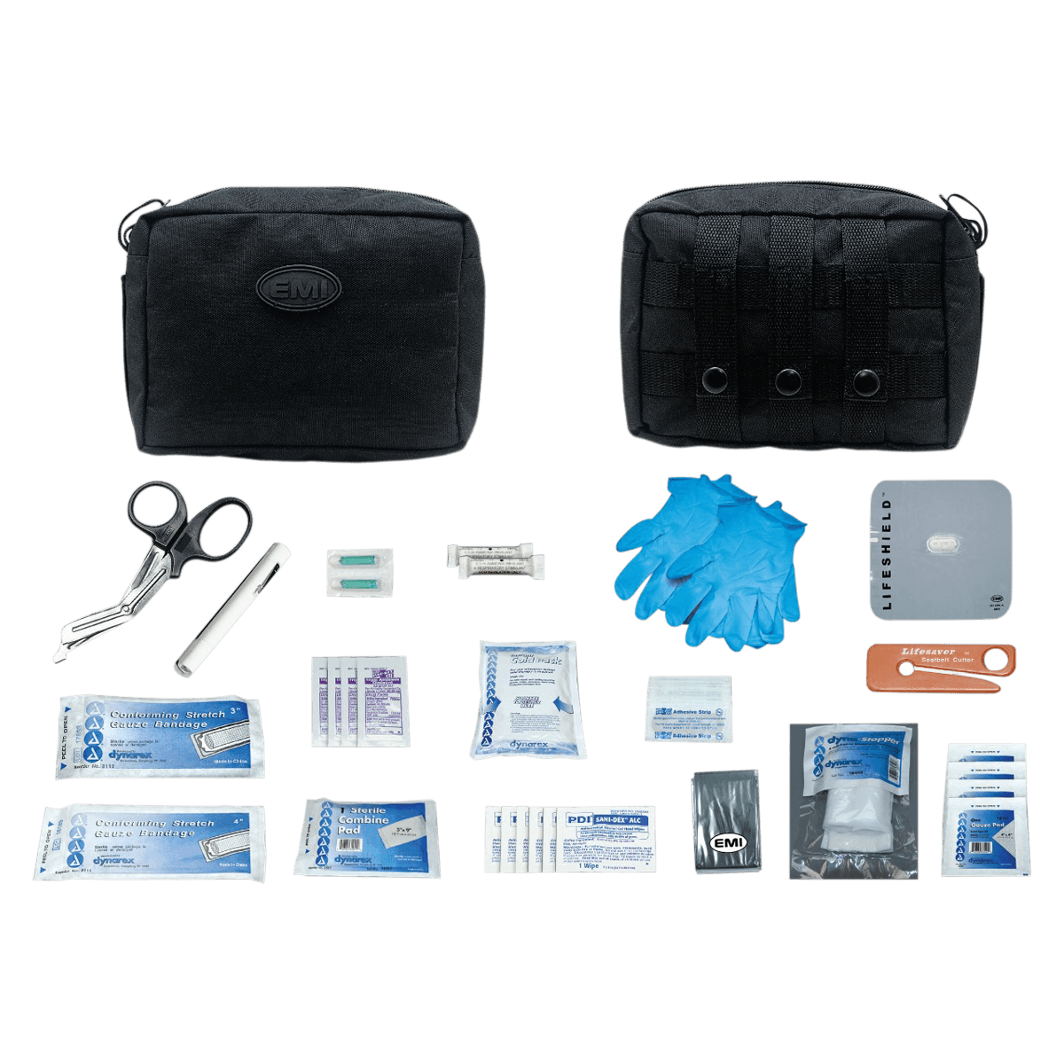 Emi Molle-Pac Trauma Kit, 7.5" x 6"