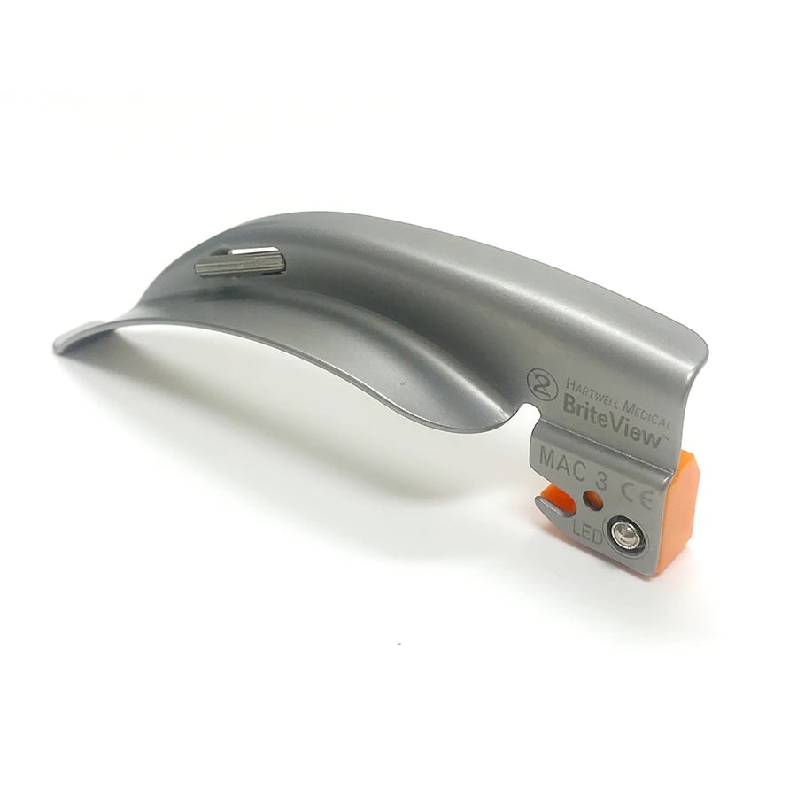 Briteview Laryngoscope Blade, Macintosh #3, LED