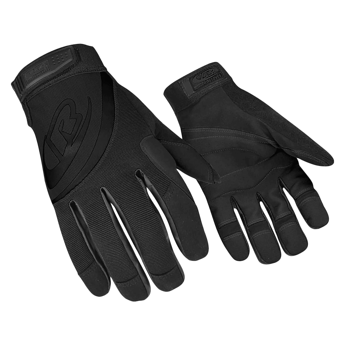 Ringers Rope Rescue Gloves, X-Large, Black, Synthetic Leather/Spandex, Each