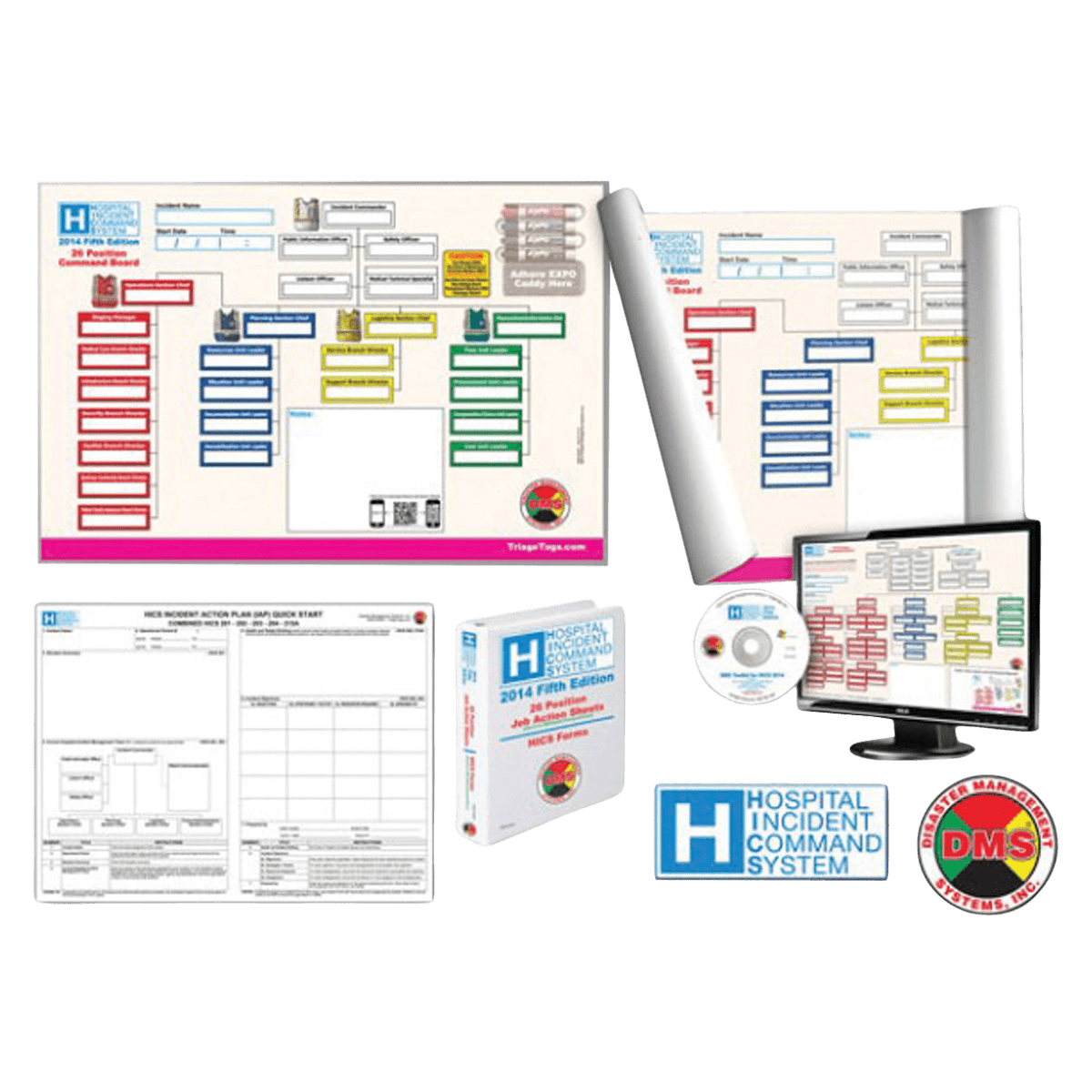HICS Command Board Deluxe Toolkit, 26 Positions