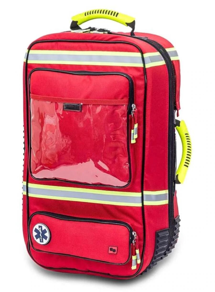 Elite Bags Emerair Infection Control Oxygen Backpack, Red