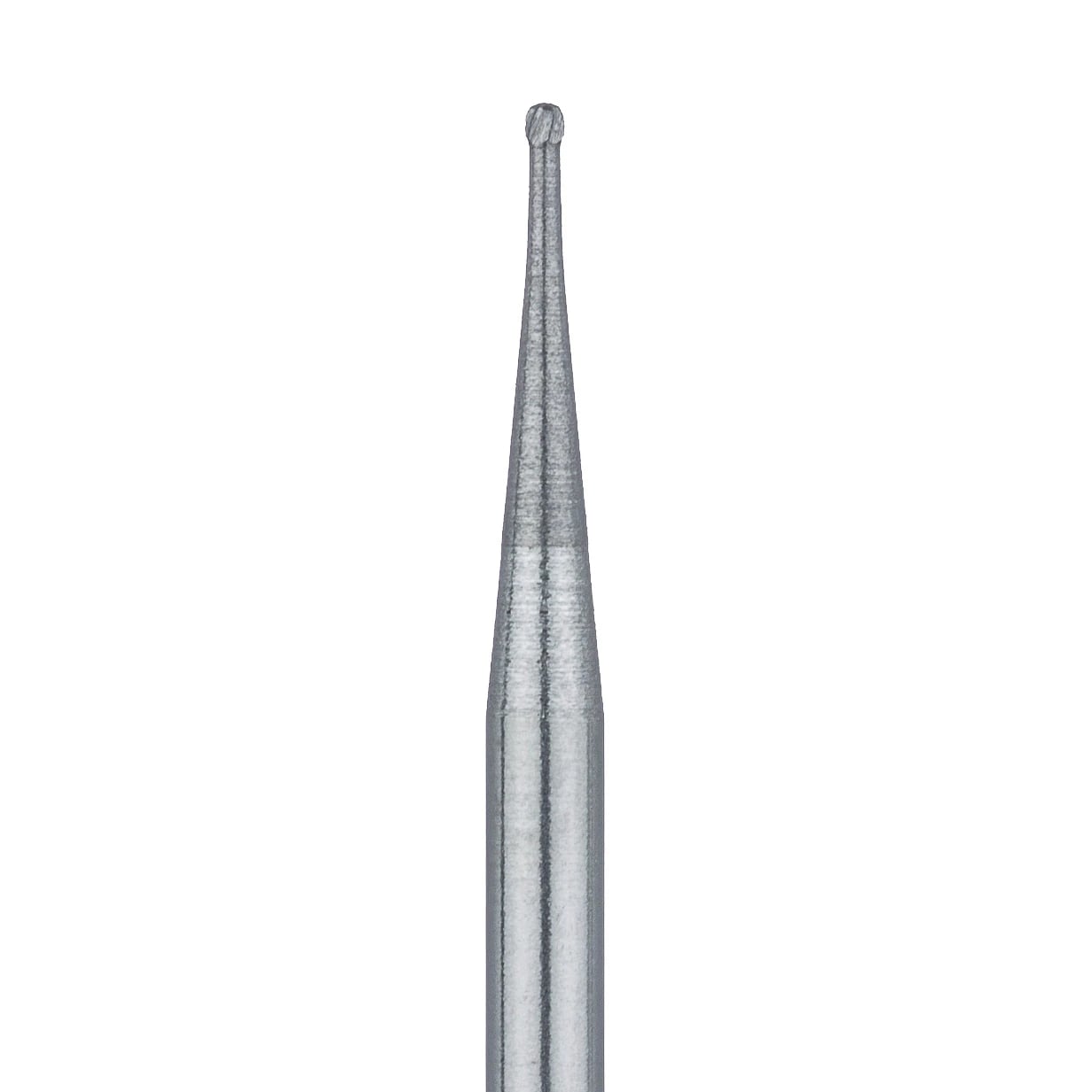 Meisinger HM1-005-FG Operative Tungsten Carbide Bur, Friction Grip, Round, #1/4, 0.5 mm Head, 5/Pk