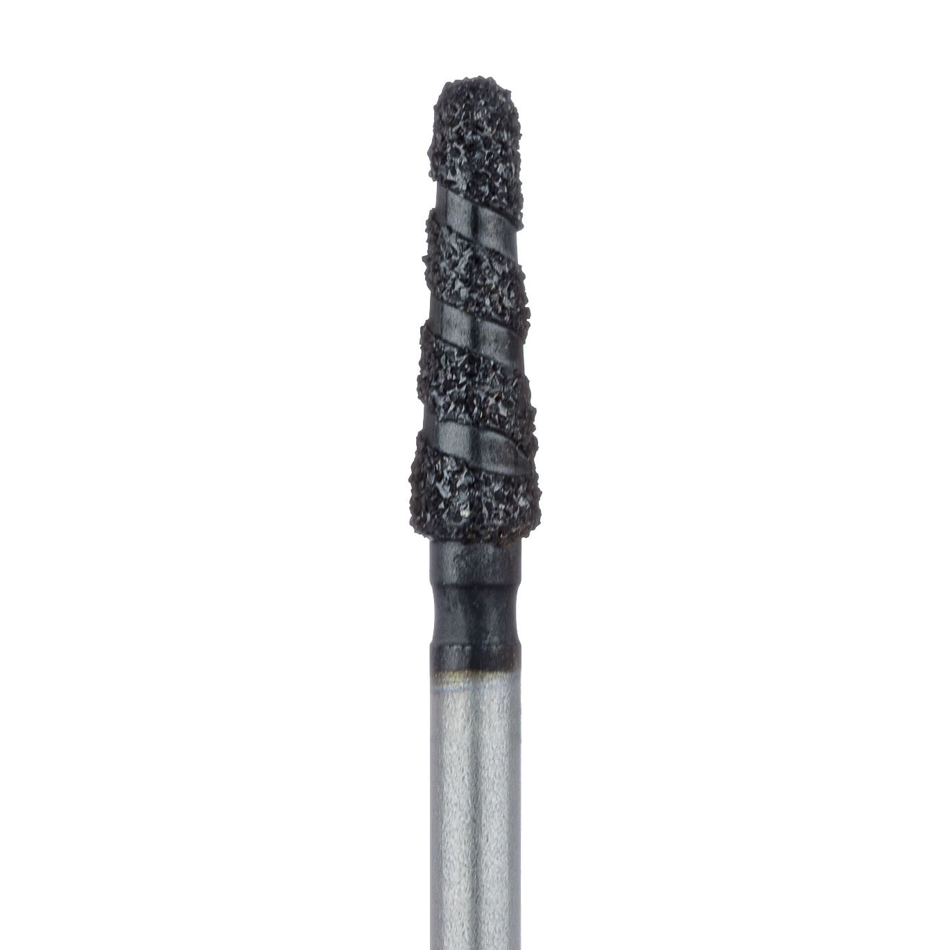 Meisinger Black Cobra Diamond Bur, FG, Super Coarse, Round End Taper, 2.1 mm, 5/Pk, B855-021-FG