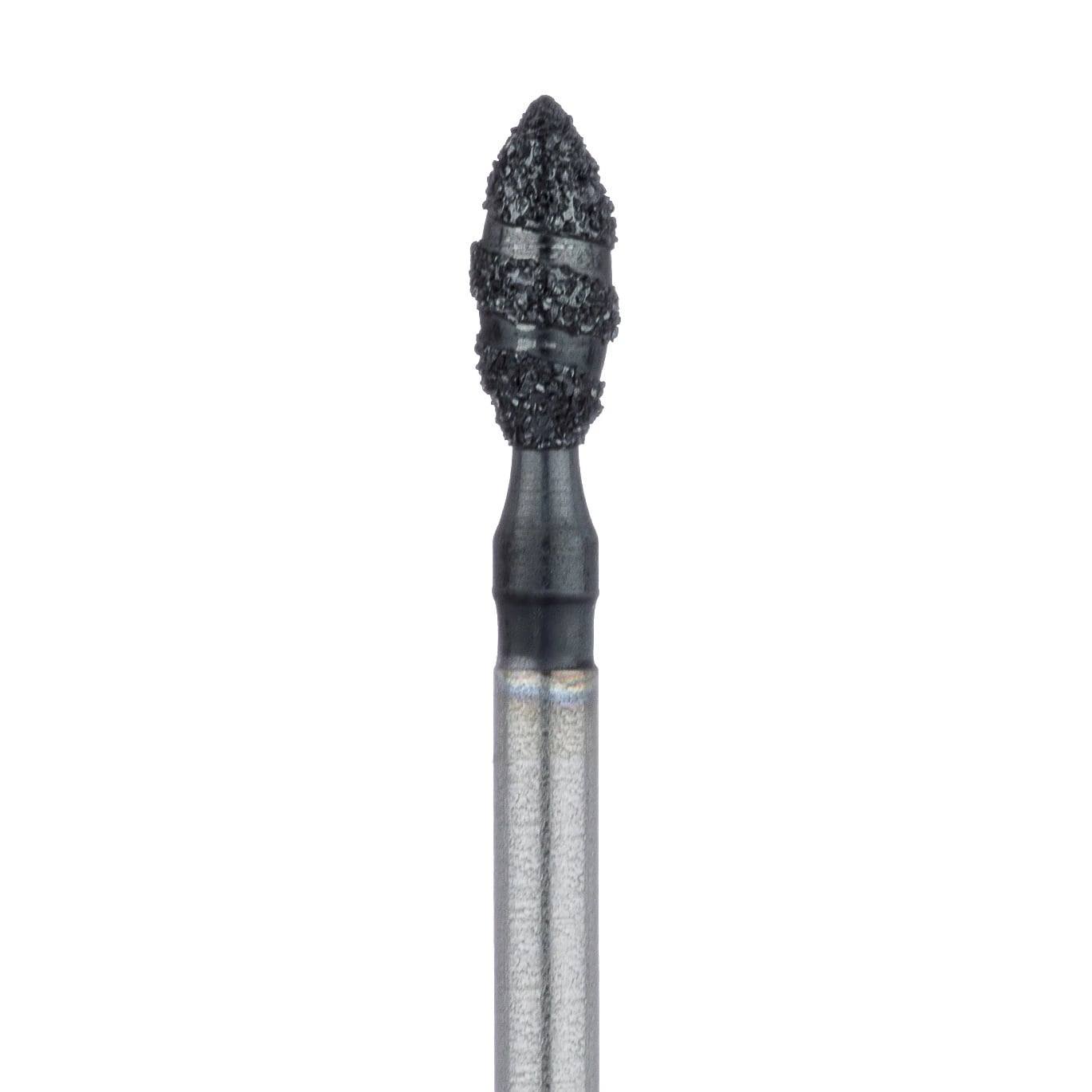 Meisinger Black Cobra Diamond Bur, FG, Super Coarse, Pointed Football, 2.3mm, B830-023, 5/Pack