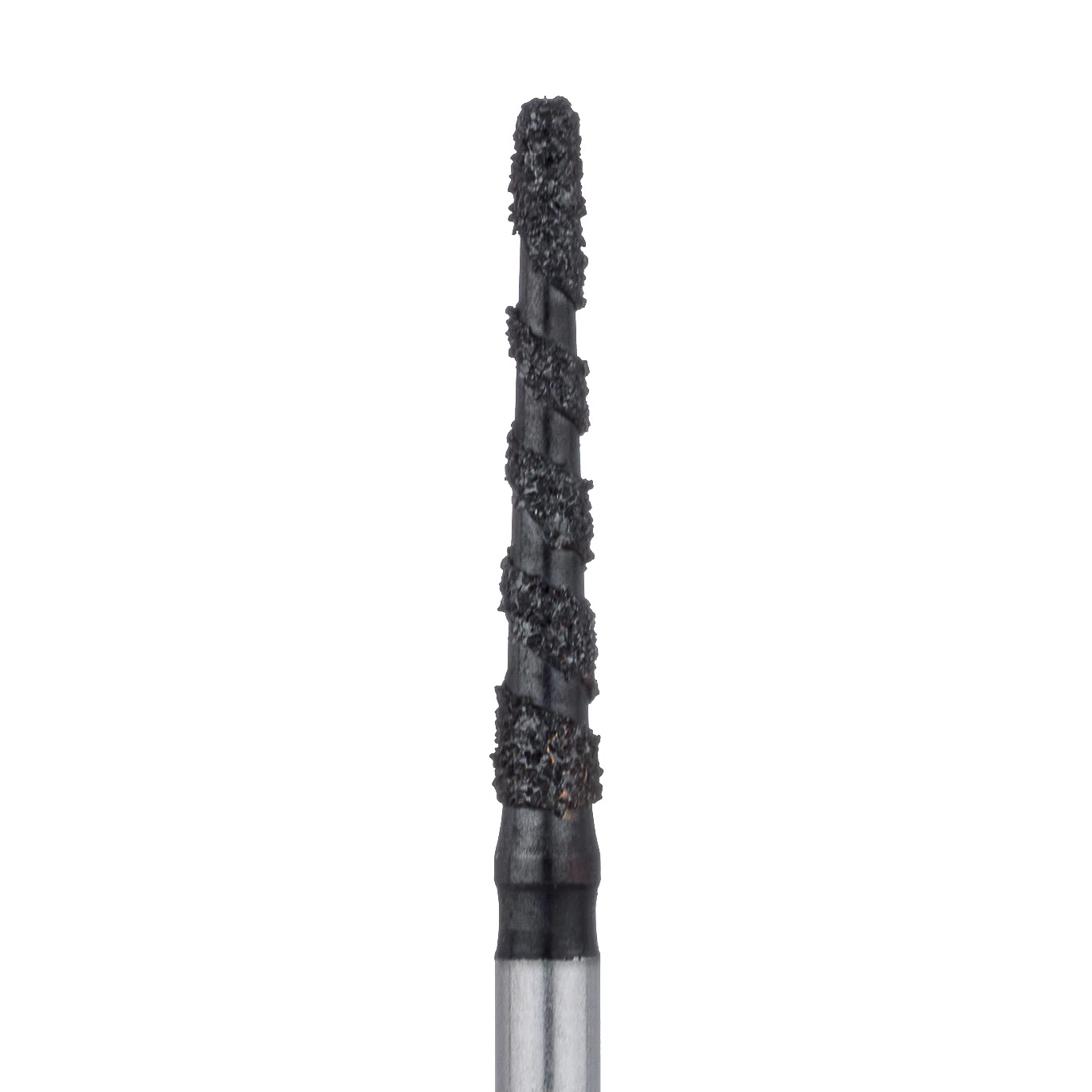 Meisinger Black Cobra Diamond Bur, Round End Taper, FG, Super Coarse, 1.6 mm, 5/Pack, B852-016