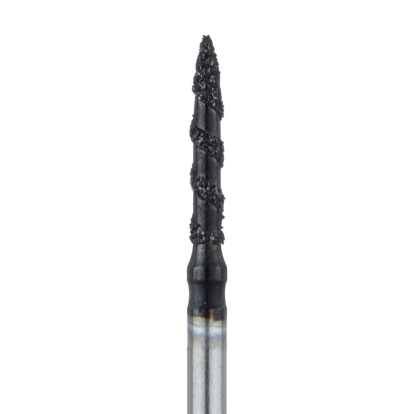 Meisinger Black Cobra Diamond Bur, FG, Super Coarse, Flame, 1.4mm, B862-014, 5/Pack