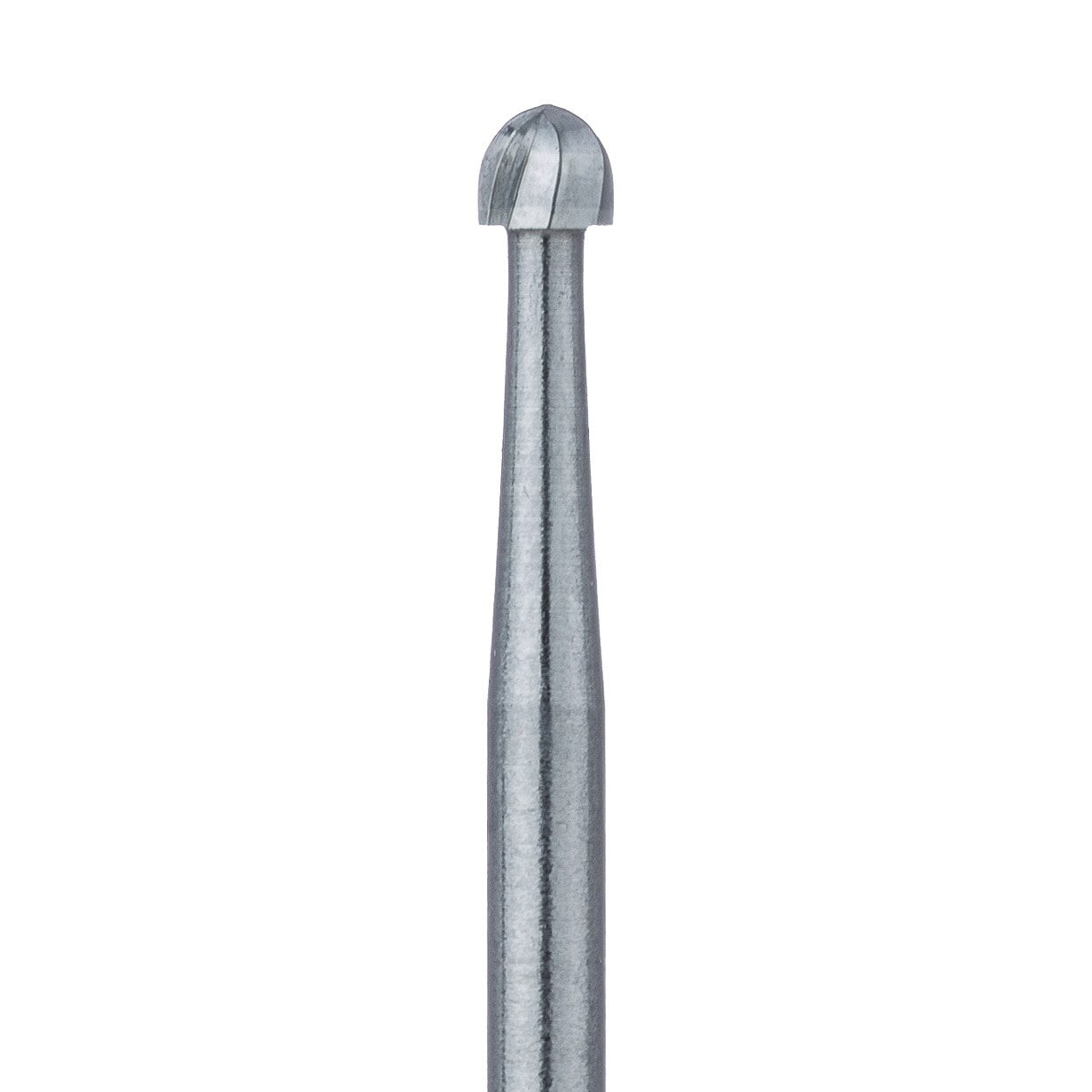 Meisinger HM1-018-FG Tungsten Carbide Bur, Round #6, Friction Grip, 1.8 mm Head, 5/Pk
