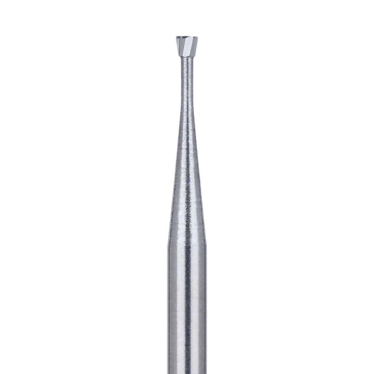 Meisinger Operative Tungsten Carbide Bur, Friction Grip, Inverted Cone, #34, 0.8 mm, 5/Pk, HM2-008-FG