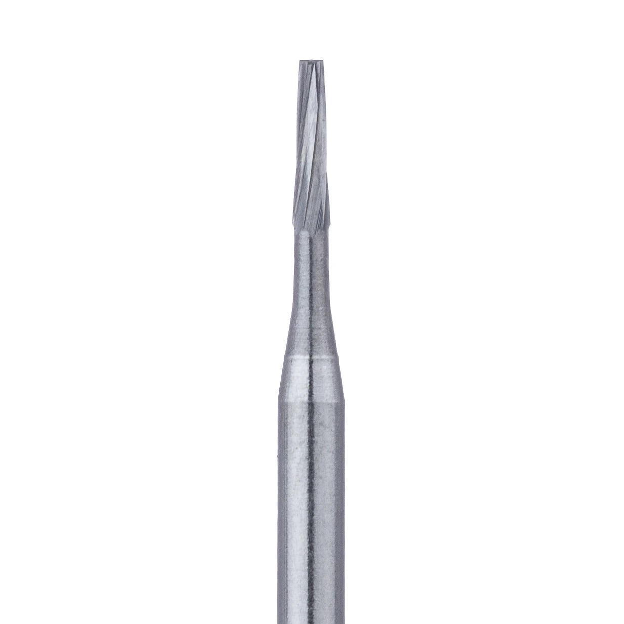 Meisinger HM23-010-FG Tungsten Carbide Bur, FG, Tapered Flat End, #170, 1.0 mm, 5/Pk