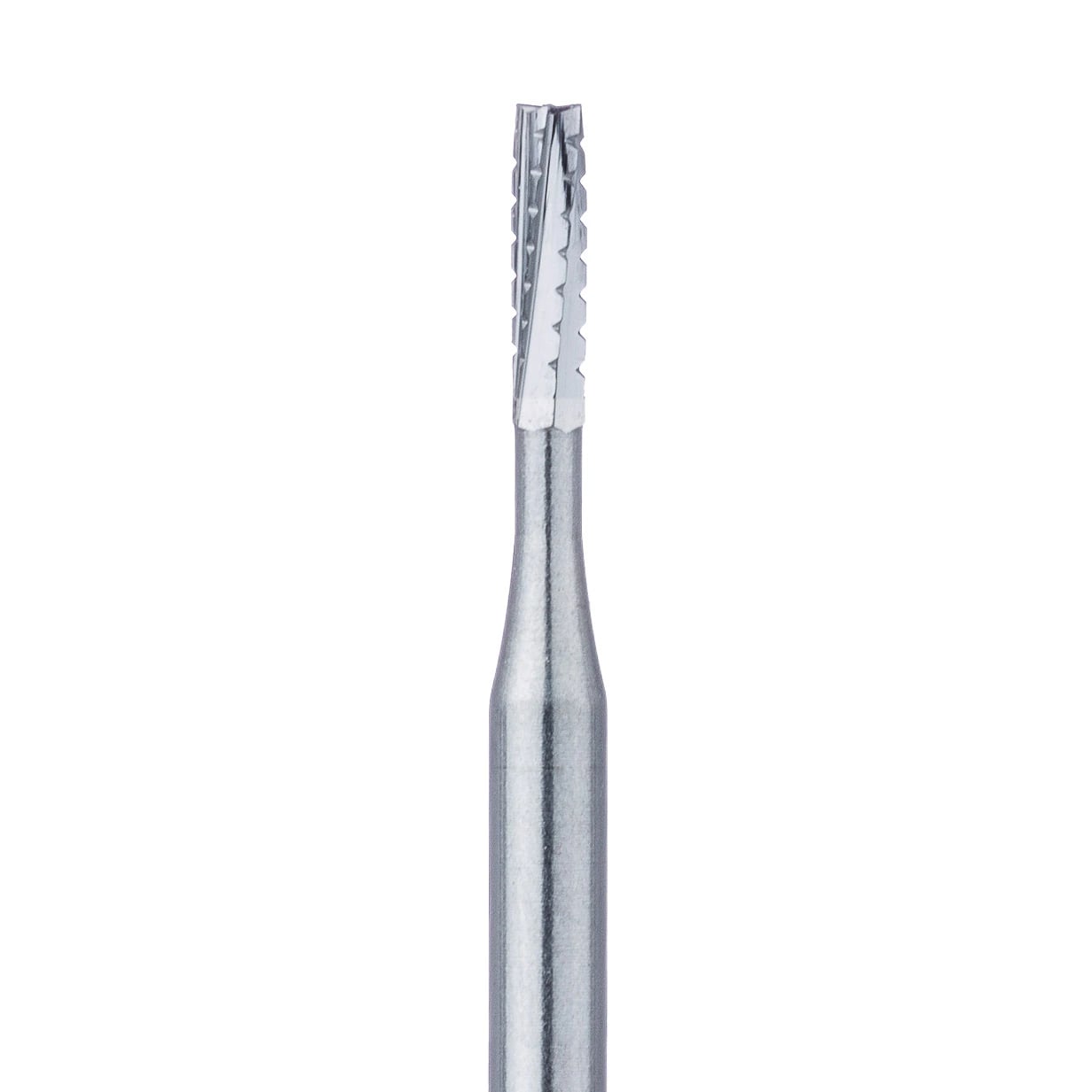 Meisinger Tungsten Carbide Bur #557, HM31 Straight Fissure Cross Cut, FG Extra Long (Surgical), 1.0 mm Diameter, 5/Pkg
