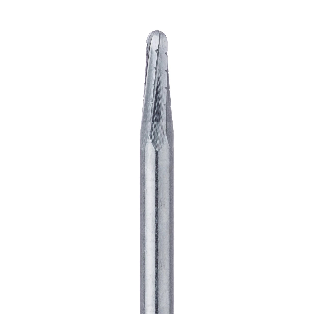 Meisinger Tungsten Carbide Bur HM33R-016-SU, Round End Tapered Fissure Cross Cut, FG Extra Long/Surgical, #1702, 5/Pkg