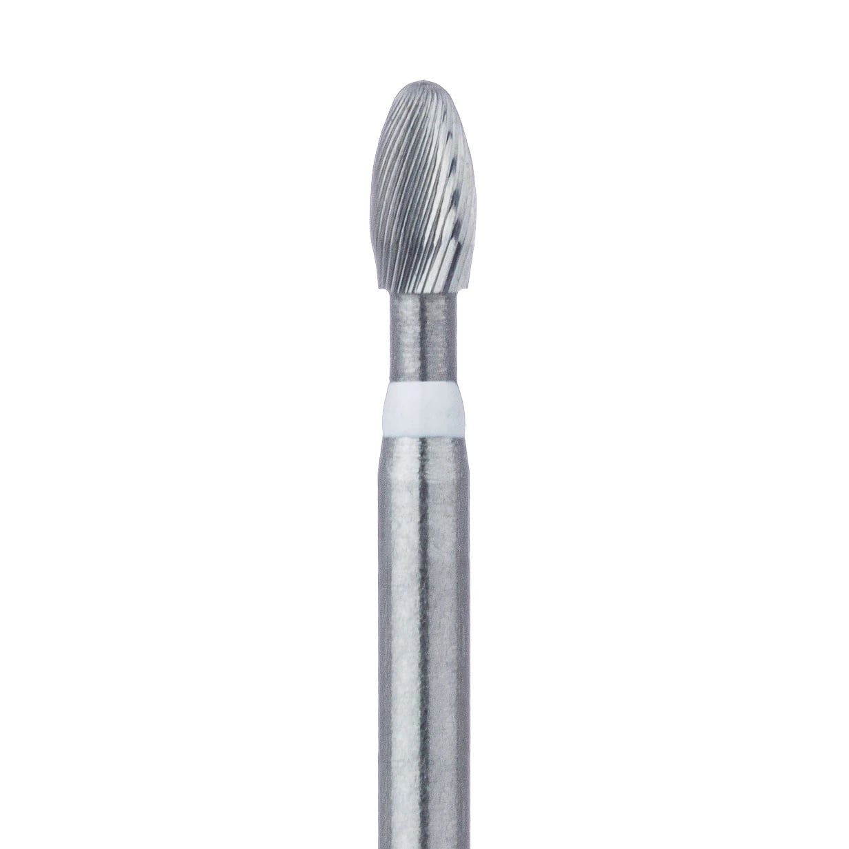 Meisinger Trimming and Finishing Tungsten Carbide Bur, FG, 30 Flute, Football Shape, 1.8 mm, 5/Pkg, US #7406 / HM379U-018-FG