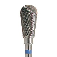 Meisinger HM77GX-060 Lab Carbide Cutter, Pear, X-Cut, Medium, 6.0 mm, HP, 1/Pkg