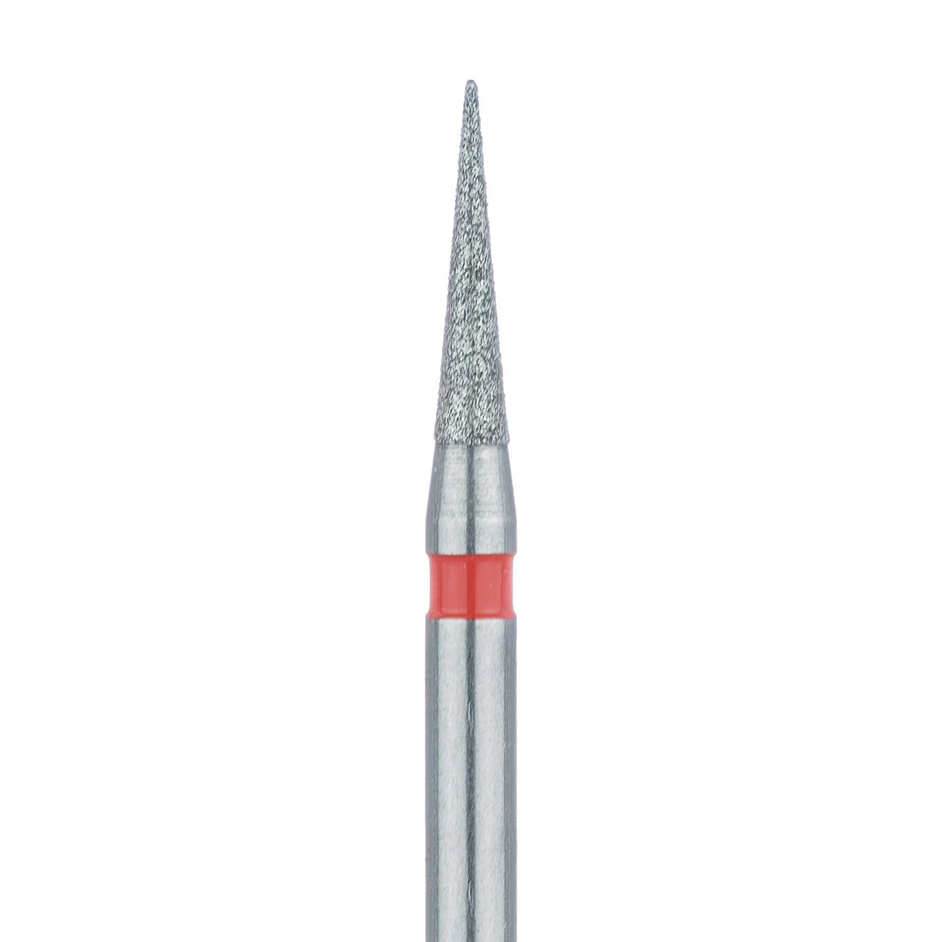 Meisinger FG #898.012 Fine, Needle Shaped, Interproximal Reduction Diamond Burs, 1.2mm Head, 6mm Working Length, 5/Pk, 898F-012-FG