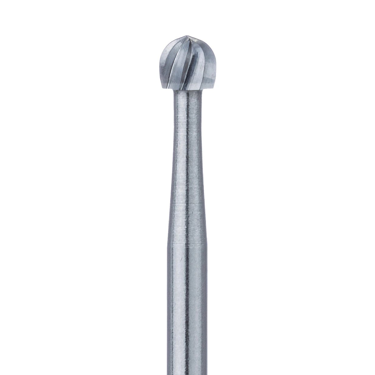 Meisinger HM1 Tungsten Carbide Bur, Round #8, Friction Grip Extra Long (FGXL/Surgical), 2.3 mm Head Diameter, 5/Pkg, HM1-023-SU