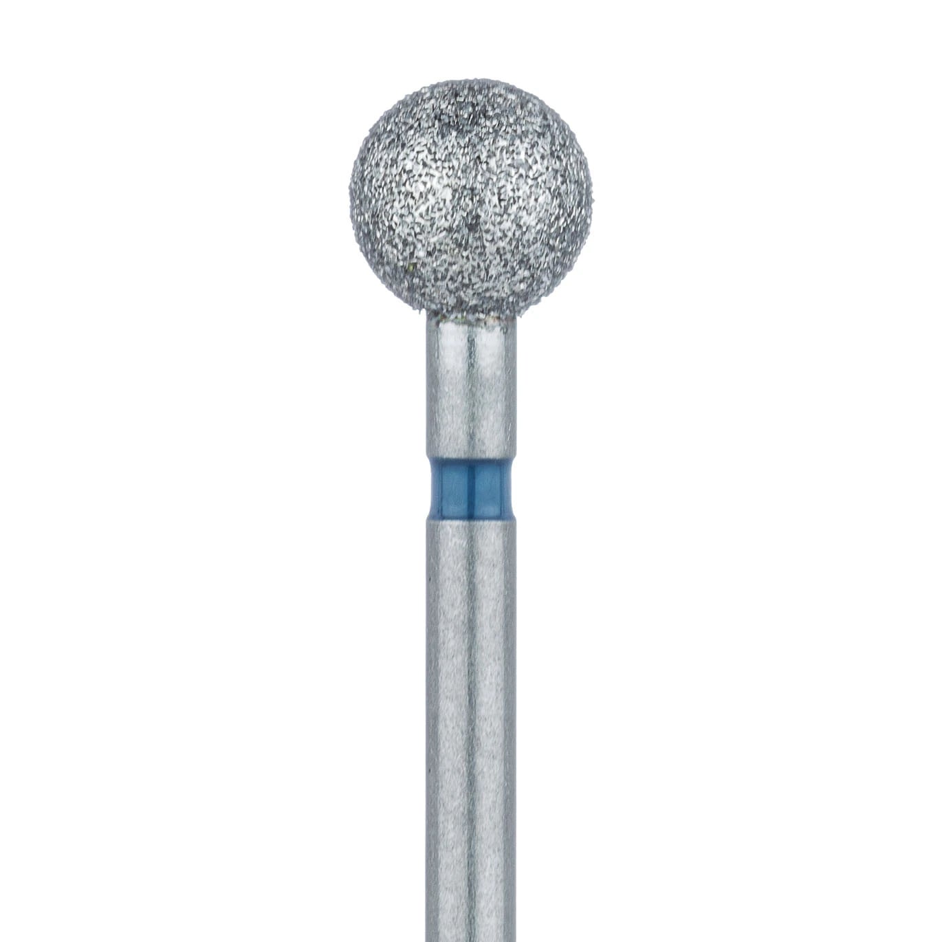 Meisinger Diamond Bur, FG, Medium Grit, Round, 4.2 mm, 801-042-FG, 2/Pack